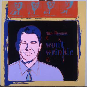 Andy Warhol - Ads: Van Heusen (Ronald Reagan)