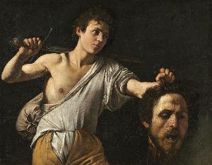 Cecco Del Caravaggio (Francesco Buoneri) - David with the Head of Goliath