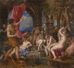 Titian Ramsey Peale Ii - Diana and Actaeon