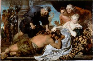 Anthony Van Dyck - Samson and Delilah