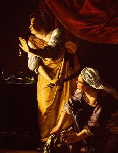 Artemisia Gentileschi - Judith and Her Maidservant with the Head of Holofernes