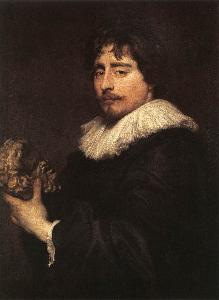 Anthony Van Dyck - Portrait of the Flemish Sculptor Francois Duquesnoy