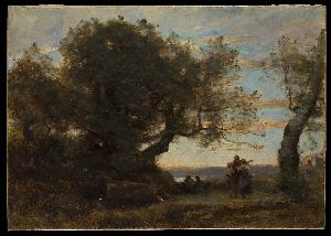 Jean Baptiste Camille Corot - The Gypsies