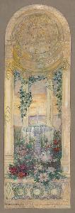 Louis Comfort Tiffany - Design for a mosaic or a window