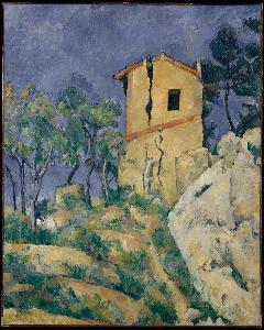 Paul Cezanne - The House with the Cracked Walls