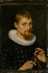 Peter Paul Rubens - Portrait of a Man, Possibly an Architect or Geographer