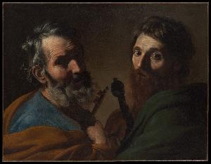 Bartolomeo Manfredi - Saints Peter and Paul