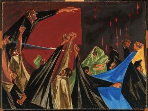 Jacob Lawrence - ...is life so dear or peace so sweet as to be purchased at the prices of chains and slavery- Patrick Henry-1775
