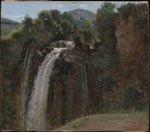 Jean Baptiste Camille Corot - Waterfall at Terni