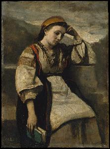 Jean Baptiste Camille Corot - Reverie