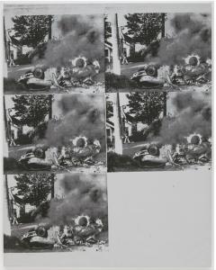 Andy Warhol - White Burning Car III
