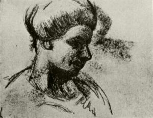 Vincent Van Gogh - Head of a Woman
