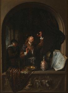 Gérard Douffet - The Doctor, Gerard Dou (copy after), 1650 - 1669