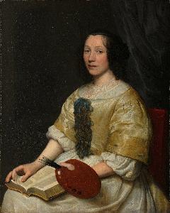 Wallerant Vaillant - Maria van Oosterwijck (1630-93). Flower painter, Wallerant Vaillant, 1671
