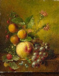 Willem Hekking - Still Life with Fruit, Willem Hekking (I), 1830 - 1862