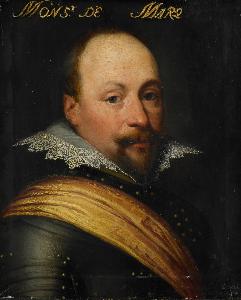 Jan Antonisz Van Ravesteyn - Portrait of Daniel de Hertaing (--1625), Lord of Marquette, Jan Antonisz van Ravesteyn (workshop of), c. 1612 - c. 1633