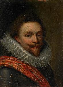Jacob Lyon - Portrait of Frederik Hendrik (1584-1647), Prince of Orange, Jacob Lyon, after c. 1612
