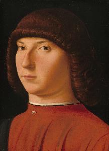 Antonello Di Giovanni Di Antonio (Antonello Da Messina) - Portrait of a Young Man