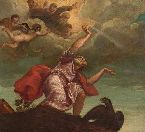 Titian Ramsey Peale Ii - Saint John the Evangelist on Patmos
