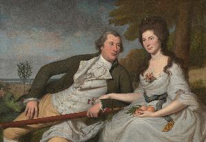 Charles Willson Peale - Benjamin and Eleanor Ridgely Laming