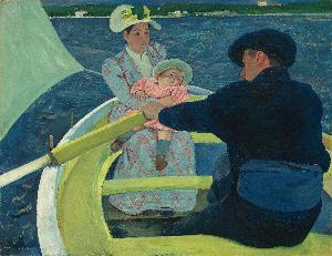 Mary Stevenson Cassatt - The Boating Party