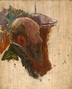 Pierre Bonnard - Study for a Portrait of Vuillard