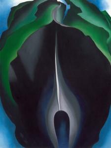 Georgia Totto O-keeffe - Jack-in-the-Pulpit No. IV