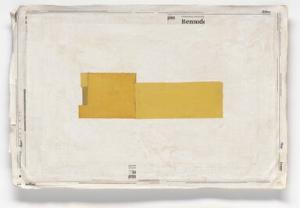 Mark Manders - Composition with Yellow