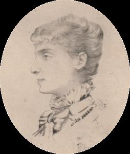 Louise Abbema - Portrait de Sarah Bernhardt