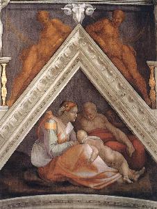 Michelangelo Morlaiter - The Ancestors of Christ: Zerubbabel