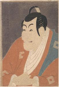 Toshusai Sharaku - Kubuki Actor Ichikawa Ebizō as Takemura Sadanoshin
