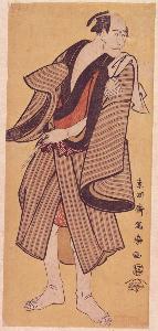 Toshusai Sharaku - Kabuki Actor Ichikawa Ebizō I as Ranmyaku No Kichi