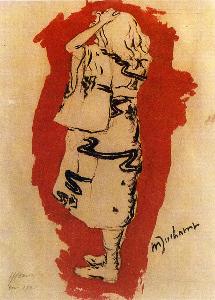 Marcel Duchamp - Yvonne (in kimono)