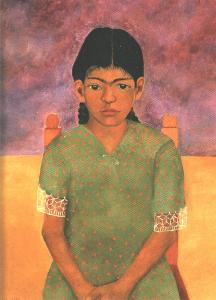 Frida Kahlo - Portrait of Virginia (Little Girl)
