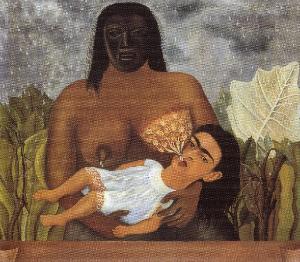 Frida Kahlo - My Nurse and I
