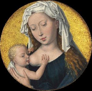 Hans Memling - The Virgin Mary Nursing the Christ Child