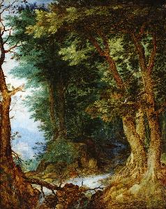Jan Brueghel The Elder - Forest landscape