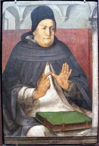 Justus Van Gent (Joos Van Wassenhove) - Saint Thomas Aquinas