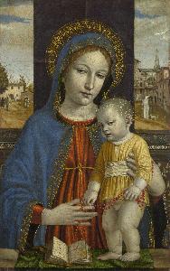Ambrogio Da Fossano (Ambrogio Bergognone) - The Virgin and Child