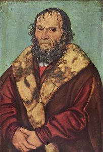 Lucas Cranach The Elder - Portrait of Magdeburg Theologian Dr. Johannes Sch-#246;ner