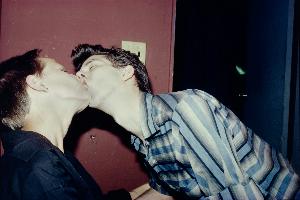 Nan Goldin - Philippe H. and Suzanne Kissing at Euthanasia, New York City
