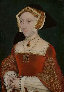 Holbein The Younger, Hans - Portrait of Jane Seymour (1509--1537)