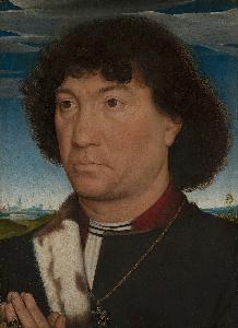 Memling, Hans - Portrait of a Man from the Lespinette Family