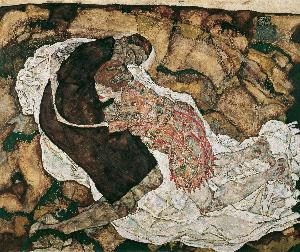 Egon Schiele - Death and Girl