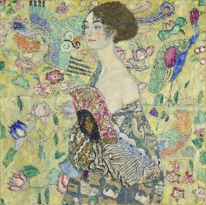 Gustave Klimt - Lady with Fan
