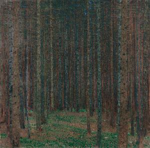 Gustave Klimt - Fir forest I