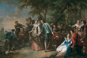 Franz Christoph Janneck - Entertainment outside with dancing