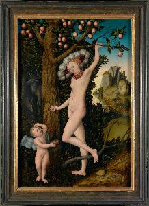 Lucas Cranach The Elder - Cupid complaining to Venus