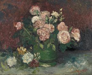 Vincent Van Gogh - Roses and peonies