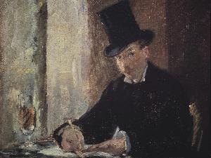 Edouard Manet - Chez Tortoni